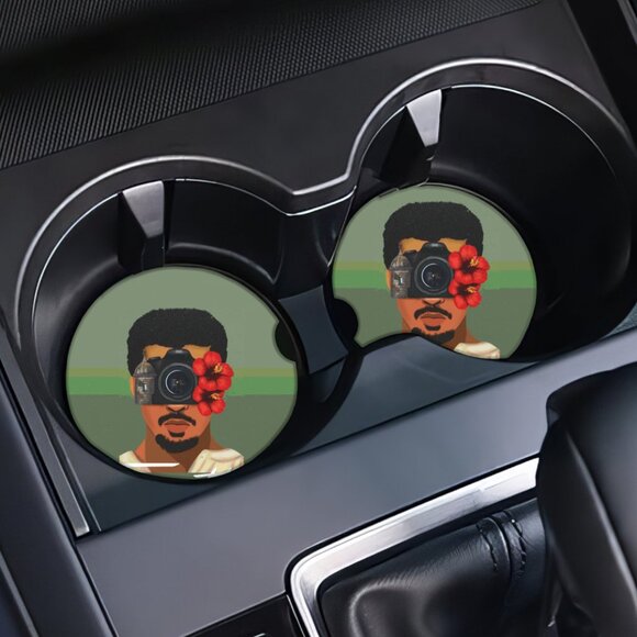 Bad Bunny DTMF Inspired Car Coaster - Picture 1 of 1